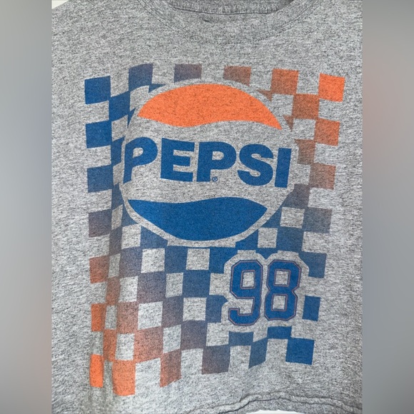 Pepsi 98 Logo Cropped T Shirt S - Picture 2 of 5